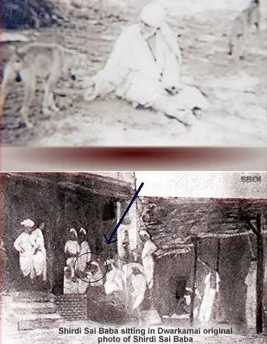 Original photo of Sai Baba